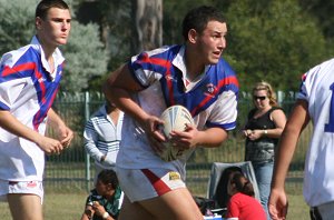 Sydney NORTH v Sydney EAST CHS UNDER 15's Trials action ( Photo : ourfootymedia)