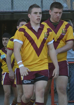 Endeavour SHS v Holy Cross College - Schoolboys Cup Action (photo :ourfootymedia) 