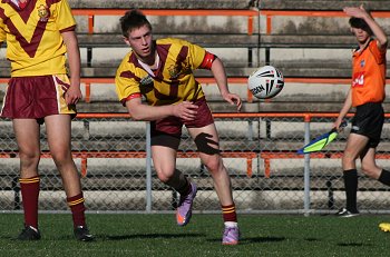 Endeavour SHS v Holy Cross College - ARL Schoolboys Cup Action (photo :ourfootymedia)