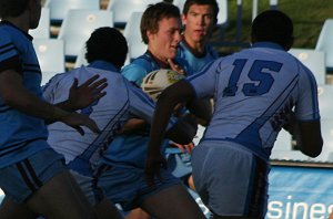 The HILLS SHS v St. GREG'S College - Rnd 3 ARL Schoolboys Cup action (Photo's : ourfootymedia) 