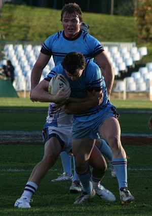 The HILLS SHS v St. GREG'S College - Rnd 3 ARL Schoolboys Cup action (Photo's : ourfootymedia) 