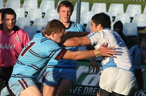 The HILLS SHS v St. GREG'S College - Rnd 3 ARL Schoolboys Cup action (Photo's : ourfootymedia) 