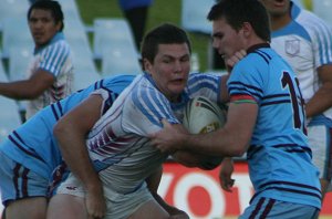 The HILLS SHS v St. GREG'S College - Rnd 3 ARL Schoolboys Cup action (Photo's : ourfootymedia) 