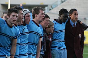 The HILLS SHS v St. GREG'S College - Rnd 3 ARL Schoolboys Cup action (Photo's : ourfootymedia) 