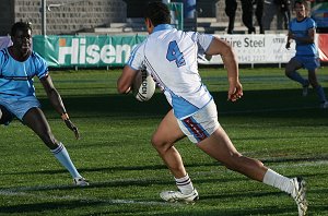 Jacob Loko - The Hills SHS v St. Greg's College - Rnd 3 ARL Schoolboys Cup action (Photo's : ourfootymedia) 