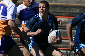 ARL SchoolBoys Cup Matraville SHS v Patrician Brothers action (photo's : ourfootymedia) 