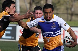 ARL Schoolboys Cup - Patrician Brother's v Bass High School action @St Marys Stadium (Photo : JOHN/OurFootyMedia) 
