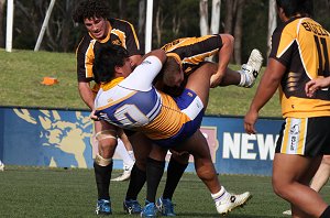 ARL Schoolboys Cup - Patrician Brother's v Bass High School action @St Marys Stadium (Photo : JOHN/OurFootyMedia) 