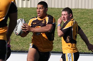 ARL Schoolboys Cup - Patrician Brother's v Bass High School action @St Marys Stadium (Photo : JOHN/OurFootyMedia) 