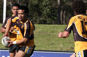 ARL Schoolboys Cup - Patrician Brother's v Bass High School action @St Marys Stadium (Photo : JOHN/OurFootyMedia) 
