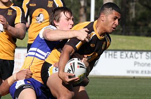 ARL Schoolboys Cup - Patrician Brother's v Bass High School action @St Marys Stadium (Photo : JOHN/OurFootyMedia) 