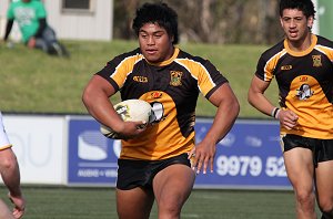 ARL Schoolboys Cup - Patrician Brother's v Bass High School action @St Marys Stadium (Photo : JOHN/OurFootyMedia) 