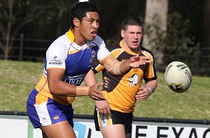 ARL Schoolboys Cup - Patrician Brother's v Bass High School action @St Marys Stadium (Photo : JOHN/OurFootyMedia) 