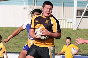 ARL Schoolboys Cup - Patrician Brother's v Bass High School action @St Marys Stadium (Photo : JOHN/OurFootyMedia) 