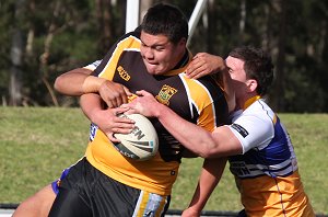 ARL Schoolboys Cup - Patrician Brother's v Bass High School action @St Marys Stadium (Photo : JOHN/OurFootyMedia) 