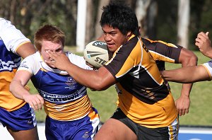 ARL Schoolboys Cup - Patrician Brother's v Bass High School action @St Marys Stadium (Photo : JOHN/OurFootyMedia) 