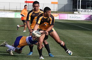 ARL Schoolboys Cup - Patrician Brother's v Bass High School action @St Marys Stadium (Photo : JOHN/OurFootyMedia) 