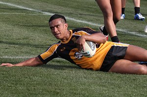 ARL Schoolboys Cup - Patrician Brother's v Bass High School action @St Marys Stadium (Photo : JOHN/OurFootyMedia) 
