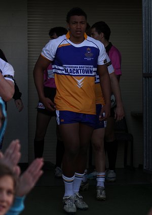 ARL Schoolboys Cup - Patrician Brother's v Bass High School action @St Marys Stadium (Photo : JOHN/OurFootyMedia) 