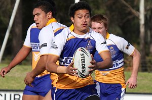 ARL Schoolboys Cup - Patrician Brother's v Bass High School action @St Marys Stadium (Photo : JOHN/OurFootyMedia) 