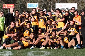 Bass High School ARL Schoolboys Cup TeamPhoto @St Marys Stadium (Photo : JOHN/OurFootyMedia) 