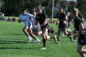 The Hills SHS v Endeavour in combined ARL Schoolboys Cup & Uni Shield match (Photo's : OurFootyMedia) 