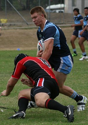 Endeavour SHS v Matraville SHS Uni Shield Rnd 1 action (Photo's : OurFootyMedia) 