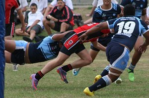 Endeavour SHS v Matraville SHS Uni Shield Rnd 1 action (Photo's : OurFootyMedia) 