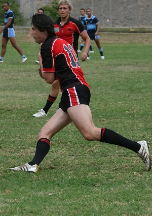 Endeavour SHS v Matraville SHS Uni Shield Rnd 1 action (Photo's : OurFootyMedia) 