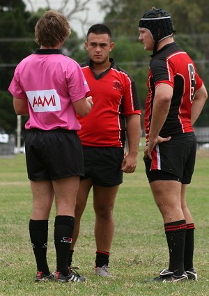Endeavour SHS v Matraville SHS Uni Shield Rnd 1 action (Photo's : OurFootyMedia) 