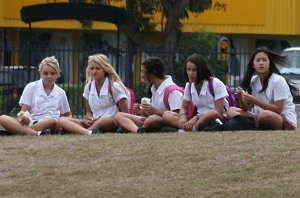 Endeavour SHS v Matraville SHS Uni Shield Rnd 1 action (Photo's : OurFootyMedia) 