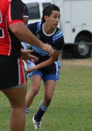 Endeavour SHS v Matraville SHS Uni Shield Rnd 1 action (Photo's : OurFootyMedia) 