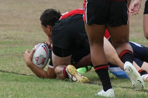 Endeavour SHS v Matraville SHS Uni Shield Rnd 1 action (Photo's : OurFootyMedia) 