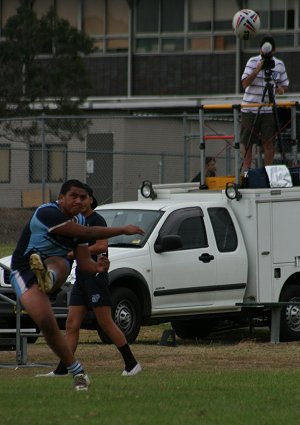 Endeavour SHS v Matraville SHS Uni Shield Rnd 1 action (Photo's : OurFootyMedia) 