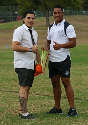 Endeavour SHS v Matraville SHS Uni Shield Rnd 1 action (Photo's : OurFootyMedia) 