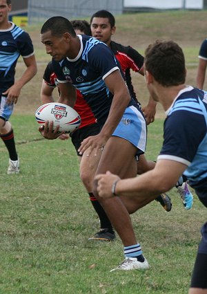 Endeavour SHS v Matraville SHS Uni Shield Rnd 1 action on the "Field of Dreams" (Photo's : OurFootyMedia) 