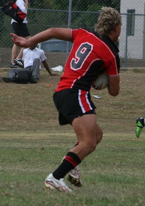 Endeavour SHS v Matraville SHS Uni Shield Rnd 1 action on the "Field of Dreams" (Photo's : OurFootyMedia) 