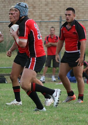 Endeavour SHS v Matraville SHS Uni Shield Rnd 1 action on the "Field of Dreams" (Photo's : OurFootyMedia) 