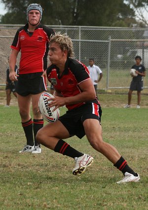 Endeavour SHS v Matraville SHS Uni Shield Rnd 1 action on the "Field of Dreams" (Photo's : OurFootyMedia) 