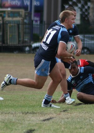 Endeavour SHS v Matraville SHS Uni Shield Rnd 1 action on the "Field of Dreams" (Photo's : OurFootyMedia) 