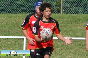 Michael Buettner Shield action - Illawarra Sports High School v Matraville Sports High School (Photo's : OurFootyMedia) 