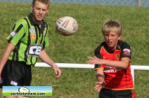 Michael Buettner Shield action - Illawarra Sports High School v Matraville Sports High School (Photo's : OurFootyMedia) 