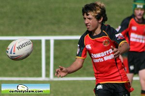 Michael Buettner Shield action - Illawarra Sports High School v Matraville Sports High School (Photo's : OurFootyMedia) 