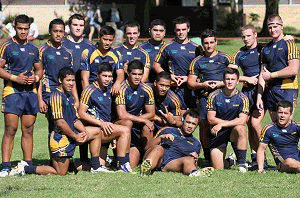 Westfields SHS & Endeavour SHS University & Buckley Shield teams after todays games at Endeavour (Photo's : OurFootyMedia)