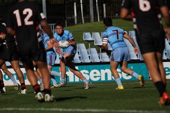 gio schoolboy cup action - Endeavour SHS v St. Gregs @ Shark Park (Photo : OurFootyMedia) ) 