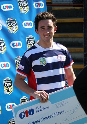 Brock LAMB - Man of the Match- 2013 gio Schoolboys Trophy GRAND FINAL 1st Half action photo's (Photo : steve monty / OurFootyMedia)