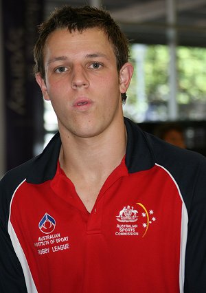 Max Ray - Welcome home AIS (Photo's : ourfooty media)