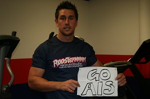 Mitchell Pearce says - GO THE AIS