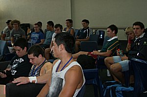 AIS Rugby League v Canberra Raiders trial action (Photo's : ourfootymedia)
