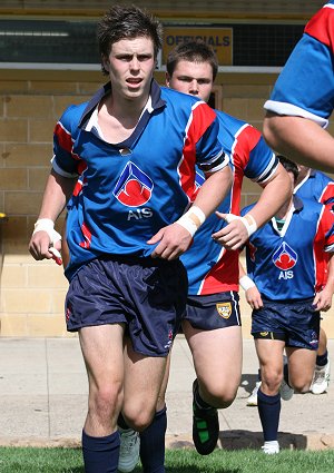 AIS Rugby League v Canberra Raiders trial action (Photo's : ourfootymedia)